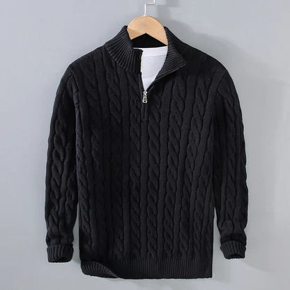 NousVousShop™ |Pull raffiné pour homme en maille à torsades